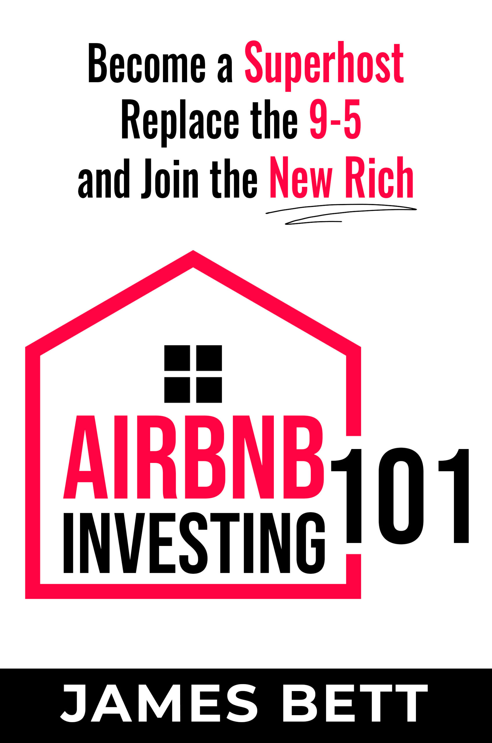 Airbnb Investing superhost business-black